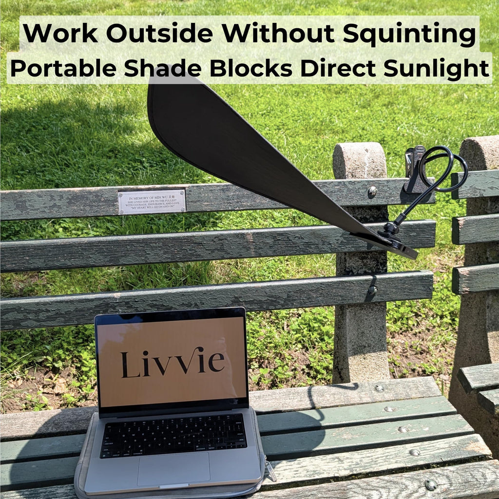 Cubicle Shade – Adjustable Desk Shade for Cubicle to Block Light & Reduce Glare – Portable Cubicle Light Shield and Office Shade to Block Overhead Light – Ideal for Blocking Window Sun Glare